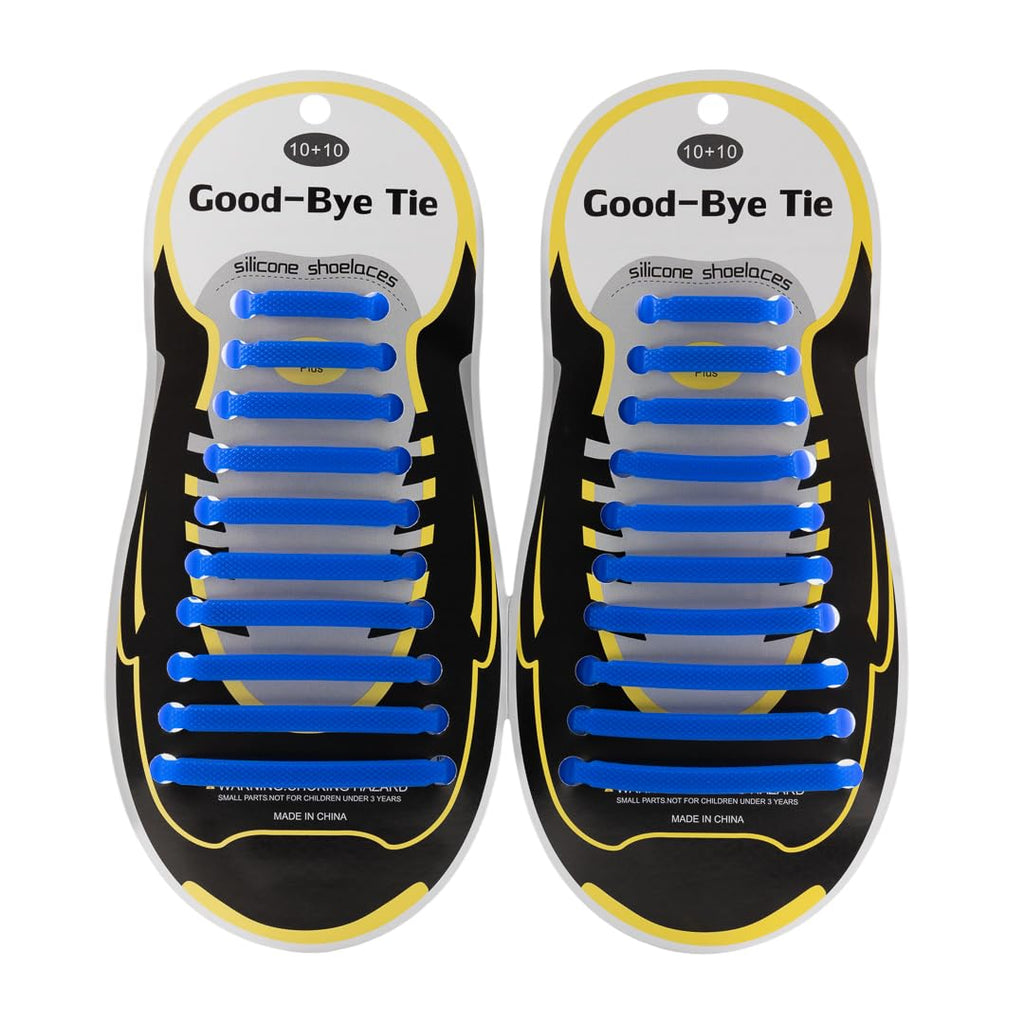 E EGART No Tie Laces for Kids and Adults, Elastic Laces for Trainers, Silicone Tieless Flat Shoelaces for Running Shoes